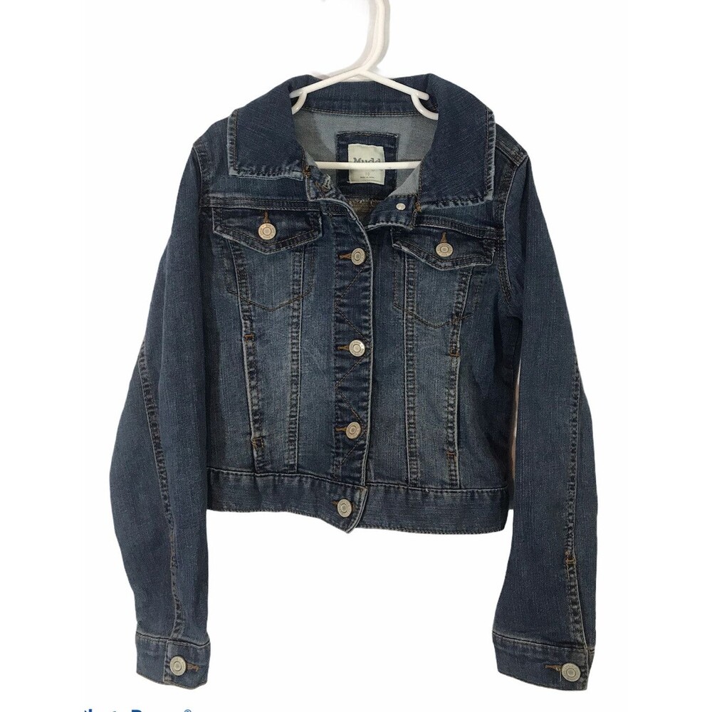 Mudd Girls Denim Jacket with Stretch - Size 10